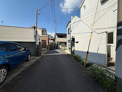 現況現地写真（前面道路）