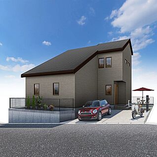 完成予想図・外観（１号棟）