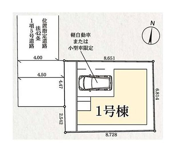 【全体区画図】京成本線「京成小岩」駅徒歩9分♪小・中学校徒歩7分圏内と近く、お子様の通学も安心◎