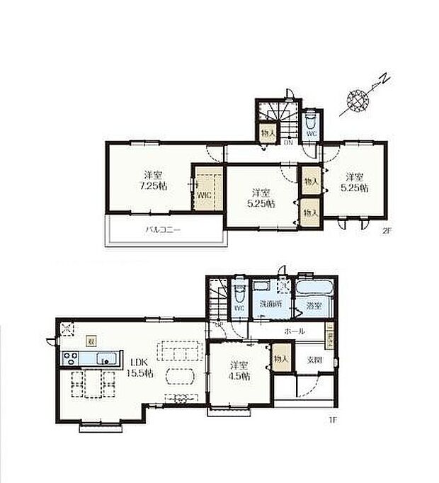 (A号棟)、価格3290万円、4LDK、土地面積176.14m2、建物面積94.7m2