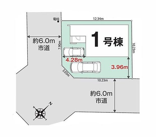 【区画図】住環境良好な人気の低層住居専用地域に立地しております。守られた環境は、お子様との暮らしにもおすすめです。