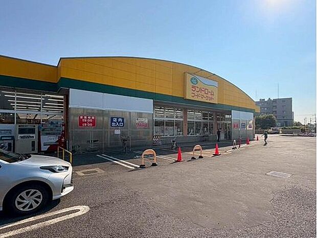 ランドロームフードマーケット勝田台店（約550m）