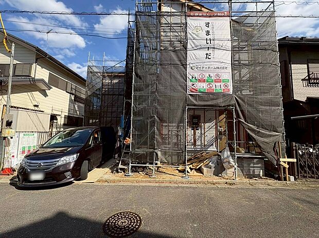 【現地外観写真】当物件のご案内につきましては、営業スタッフが丁寧に御対応します♪休日、お仕事帰りなど、ご都合に合わせていつでもご案内いたします♪周辺環境と併せて、実際に現地をご確認ください♪