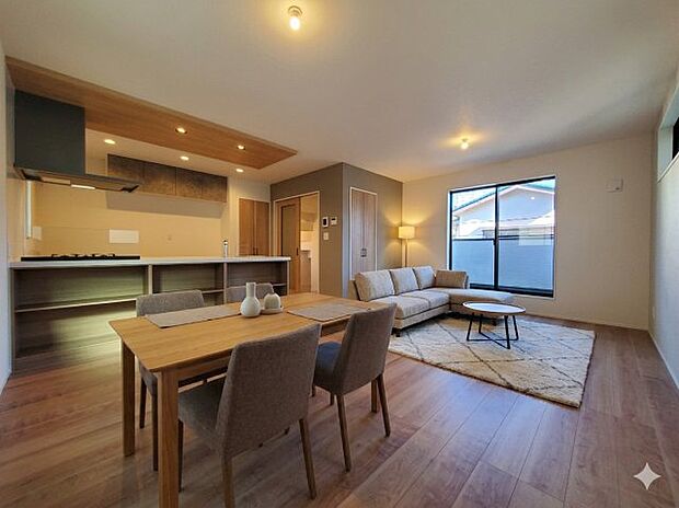 ゆったり過ごせるリビングです ※家具をCGで加工しており、家具付き販売ではございません。