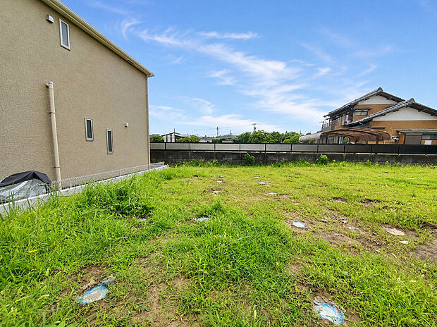 外観です 建築中の今だからこそ完成までの過程をご確認いただけます。理想の新生活を思い描きながら、完成を楽しみにお待ちください。
