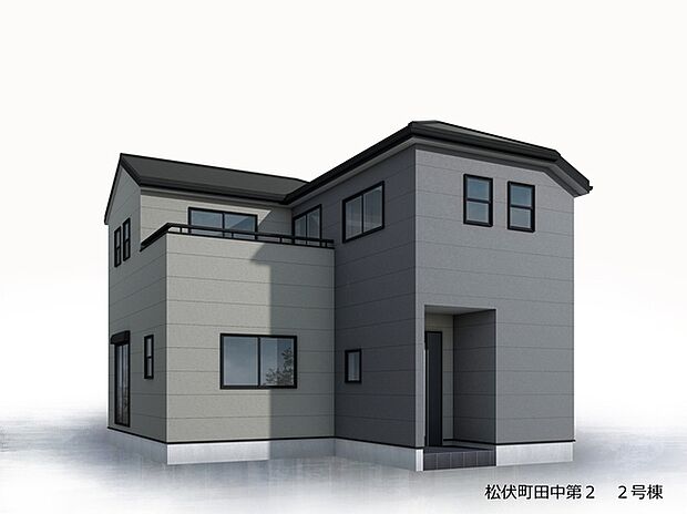 完成予想図です 着現在は建築途中ですが、完成後には明るく心地よい住空間が広がる予定です。新しい住まいでの暮らしを想像しながら、ぜひご検討ください。