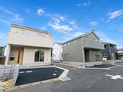 1号棟・外観・街並み