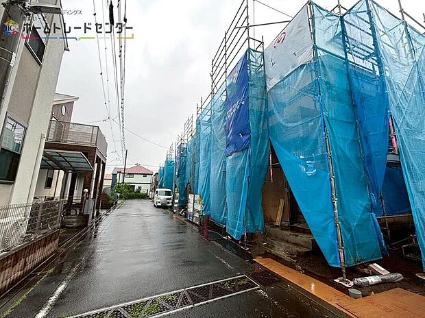 現地（2026年6月）撮影
交通量が少ない住宅街なので雨の日でも車の走行音も気になりません。