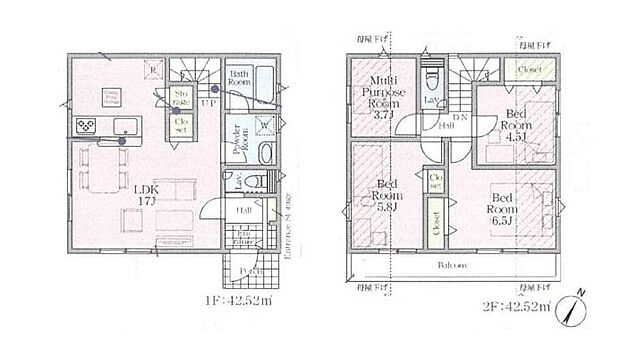 (1号棟)、価格3680万円、3LDK+S、土地面積108.01m2、建物面積85.04m2