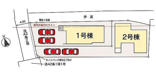 【現地外観写真】川口小学校徒歩10分、こども園徒歩12分、川口中学校徒歩14分の教育環境がまとまったお子様の通園・通学も安心の立地です。またコンビニ徒歩7分でちょっとしたお買い物もすぐに行けるのが嬉しいですね！