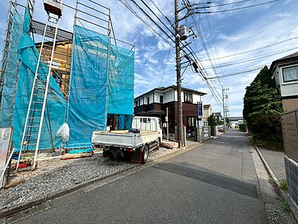 前面道路含む現地写真