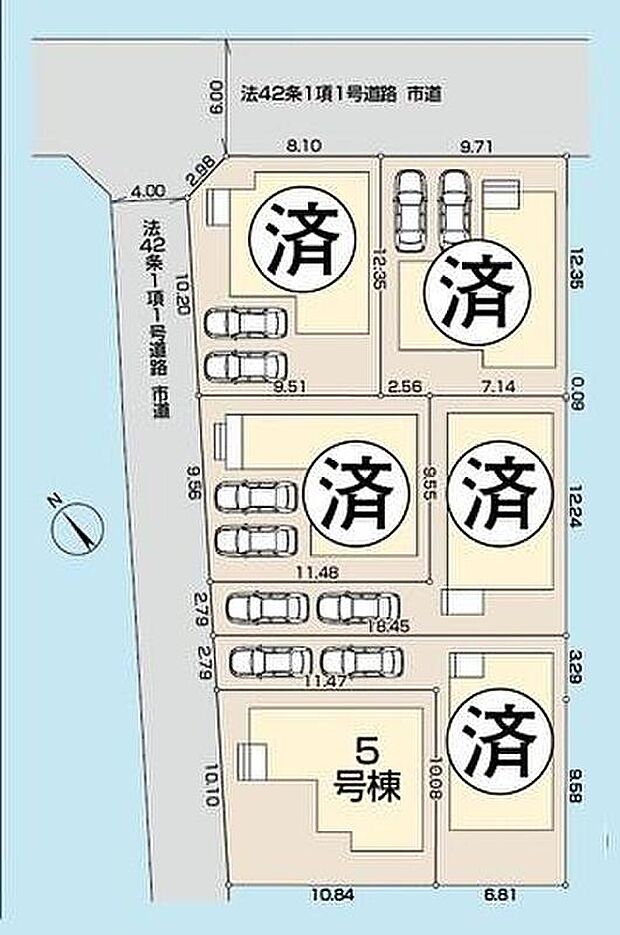 【全体区画図】飯田グループホールディングス唯一の販売専門会社のホームトレードセンターの社員が直接、当物件をご案内いたします。見学希望、資料請求等、お気軽にお問い合わせくださいませ♪