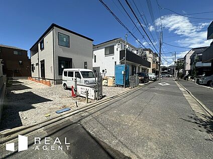 現地前面道路
