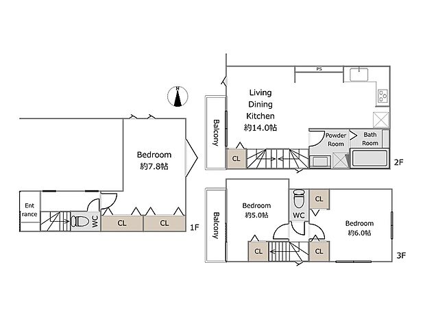 【A号棟参考プラン】A号棟参考プラン(建物込11,990万円、土地面積60.19m2、建物面積93.97m2)期間限定!建物フリープランに付き、お客様のご要望をお聞かせください!