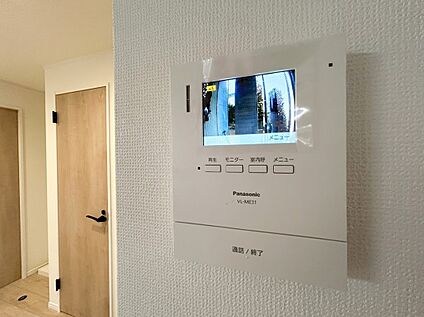 TVモニター付きインターホン