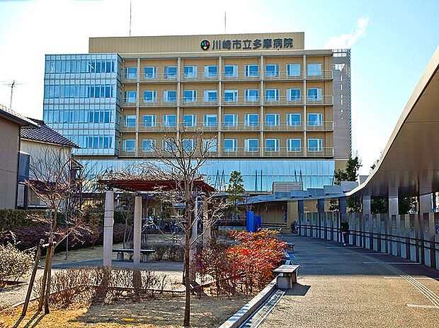 川崎市立多摩病院(約4,300m)