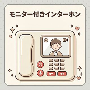 TVモニター付きインターホン