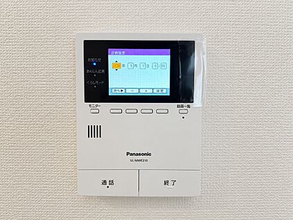 TVモニター付きインターホン