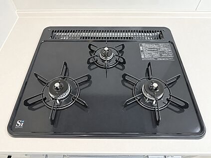 三口コンロ