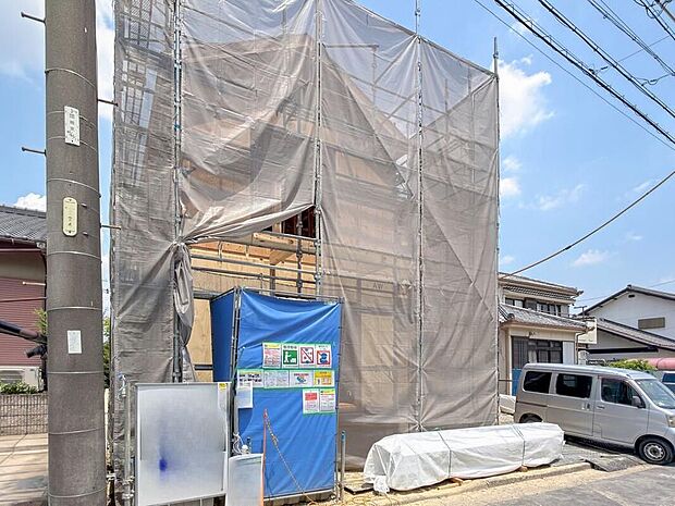 建築中のためモデルハウスで構造説明会を開催しております☆設備や構造などご説明いたします！お気軽にお問い合わせください♪