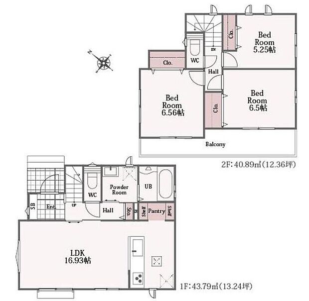 (A号棟)、価格2990万円、3LDK、土地面積170.16m2、建物面積84.68m2