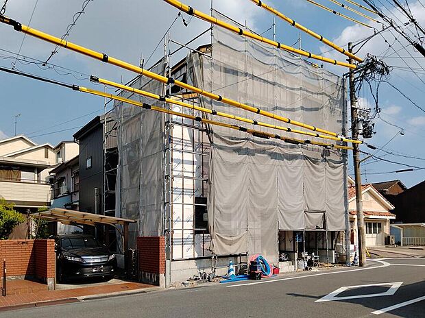 建築中のためモデルハウスで構造説明会を開催しております☆設備や構造などご説明いたします!お気軽にお問い合わせください♪