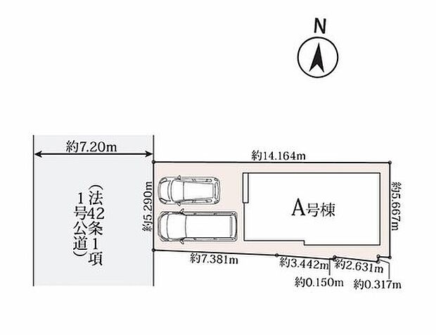 A号棟　４，３９０万円