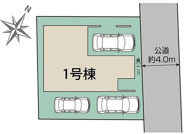 【全体区画図】１号棟　３，８８０万円