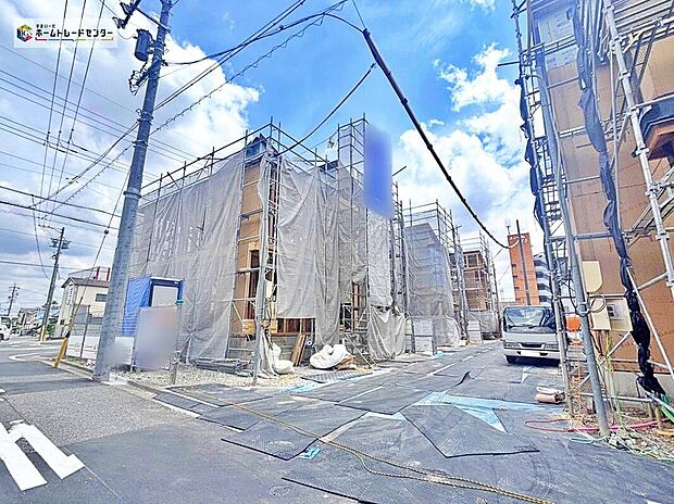 【前面道路含む現地写真】今から見たい！大歓迎です。お気軽にホームトレードセンターまでお問い合わせください！