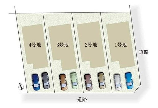 【区画図】ＪＲ東海道本線「大府」駅まで徒歩20分♪