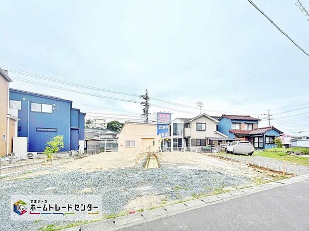 【現地外観写真】住宅の構造や設備仕様・完成イメージなどのご質問はいつでもお気軽にお問い合わせ下さいませ☆資料もお送りいたします♪