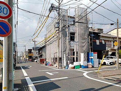前面道路含む現地写真