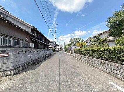 前面道路含む現地写真