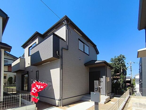 【現地外観写真】完成しました!本日内覧可能です♪ぜひ現地にて、実際の建物・街並み・日当たり等ご確認下さい♪お気軽にお問い合わせください☆