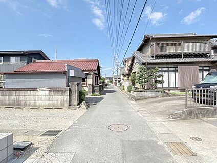 前面道路含む現地写真