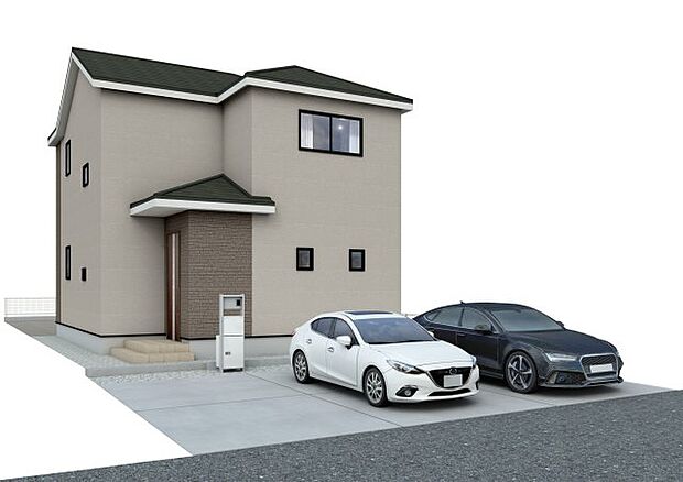 建築中現地写真（同社施工の完成物件・モデルハウスがご見学できます）