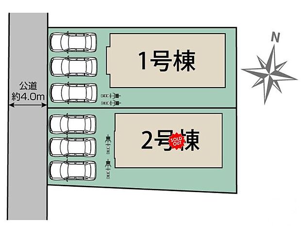 敷地面積:158.72m2 接道:西側4.0m(公道)