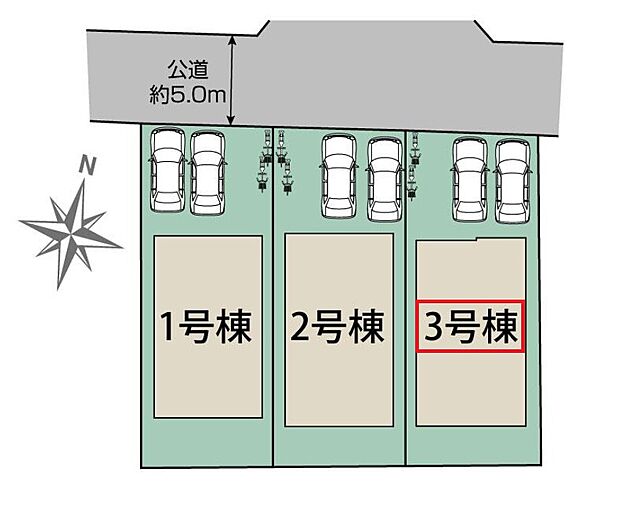 【全3棟】各号棟の詳細については、お気軽にお問い合わせください♪
