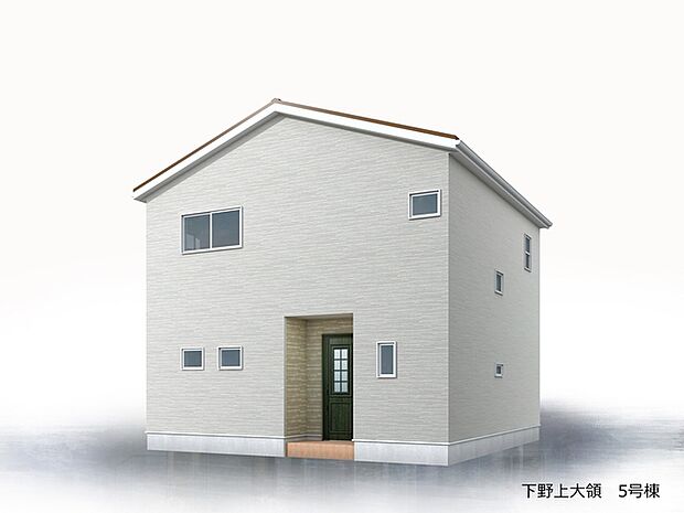 完成予想パースです(同社施工の完成物件・モデルハウスがご見学できます)