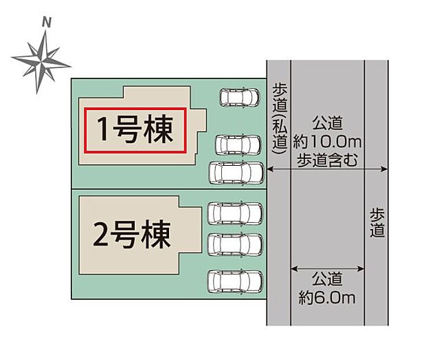 【全2棟】各号棟の詳細については、お気軽にお問い合わせください♪