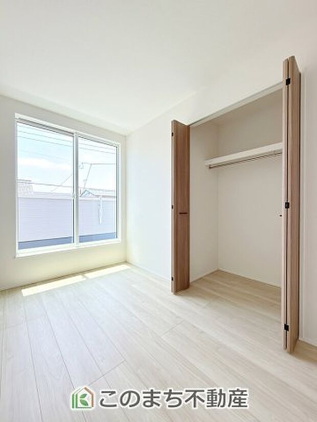【収納】各居室に収納付で住みやすさにこだわっています♪