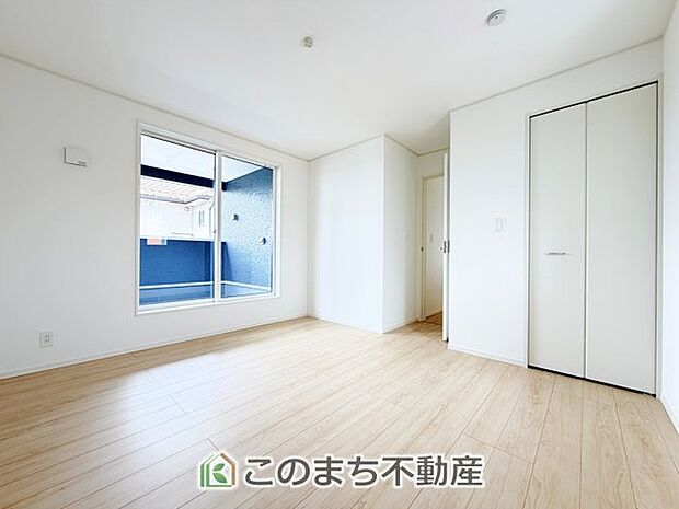 【洋室】個人の部屋や寝室として使える洋室です
