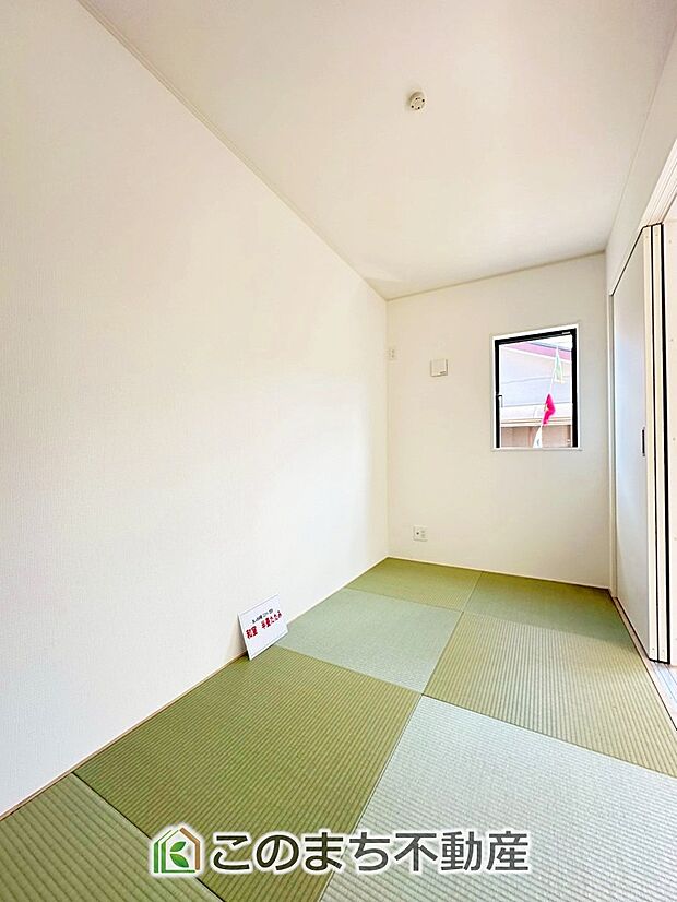 【和室】お子様の遊びやお昼寝、来客用の応接室など、ライフスタイルに合わせてお使いいただけます。 