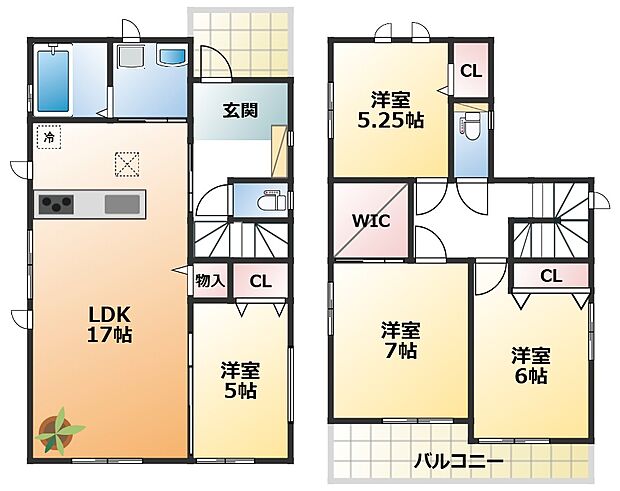 【4LDK】【土地+建物+外構】すべてコミ♪頭金なしでご購入可能♪ マイカーやショッピングローンも「おまとめローン」がご利用できます。 毎月の支出がぐっと抑えられ、子育てや貯金、日々のお買い物に余裕が持てます。