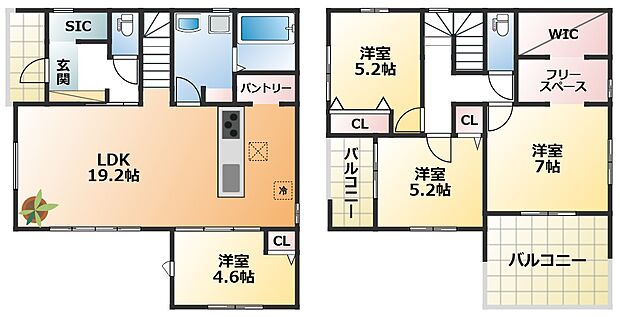 【4LDK+S(納戸)】【土地+建物+外構】すべてコミ♪頭金なしでご購入可能♪ マイカーやショッピングローンも「おまとめローン」がご利用できます。 毎月の支出がぐっと抑えられ、子育てや貯金、日々のお買い物に余裕が持てます。