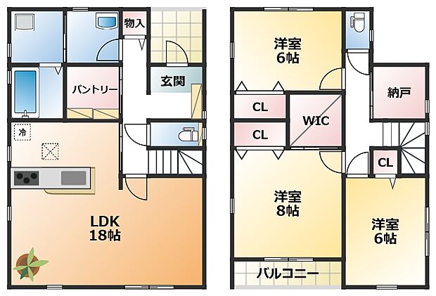 【3LDK+S(納戸)】【土地+建物+外構】すべてコミ♪頭金なしでご購入可能♪ マイカーやショッピングローンも「おまとめローン」がご利用できます。 毎月の支出がぐっと抑えられ、子育てや貯金、日々のお買い物に余裕が持てます。