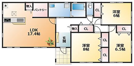 【土地+建物+外構】すべてコミ♪頭金なしでご購入可能♪ マイカーやショッピングローンも「おまとめローン」がご利用できます。 毎月の支出がぐっと抑えられ、子育てや貯金、日々のお買い物に余裕が持てます。 