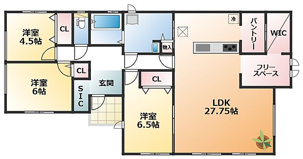 【3LDK+S(納戸)】【土地+建物+外構】すべてコミ♪頭金なしでご購入可能♪ マイカーやショッピングローンも「おまとめローン」がご利用できます。 毎月の支出がぐっと抑えられ、子育てや貯金、日々のお買い物に余裕が持てます。