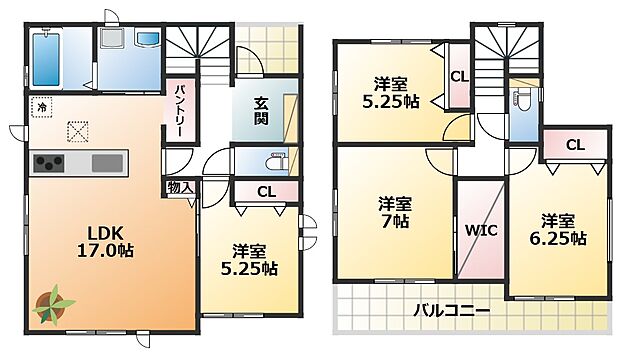 【4LDK】【土地+建物+外構】すべてコミ♪頭金なしでご購入可能♪ マイカーやショッピングローンも「おまとめローン」がご利用できます。 毎月の支出がぐっと抑えられ、子育てや貯金、日々のお買い物に余裕が持てます。