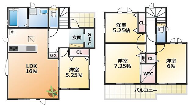 【4LDK】【土地+建物+外構】すべてコミ♪頭金なしでご購入可能♪ マイカーやショッピングローンも「おまとめローン」がご利用できます。 毎月の支出がぐっと抑えられ、子育てや貯金、日々のお買い物に余裕が持てます。